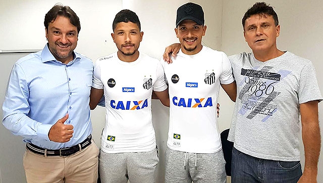 Santos FC renova com Yuri por mais três anos e com Yan por mais uma temporada