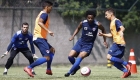 Nacional realiza treino técnico-tático no campo de futebol da Afresp