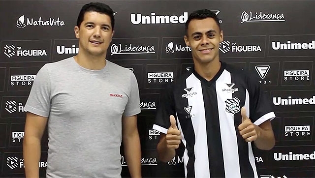 Novo atleta CSR Sports, lateral-direito Thiaguinho é contratado pelo Figueirense