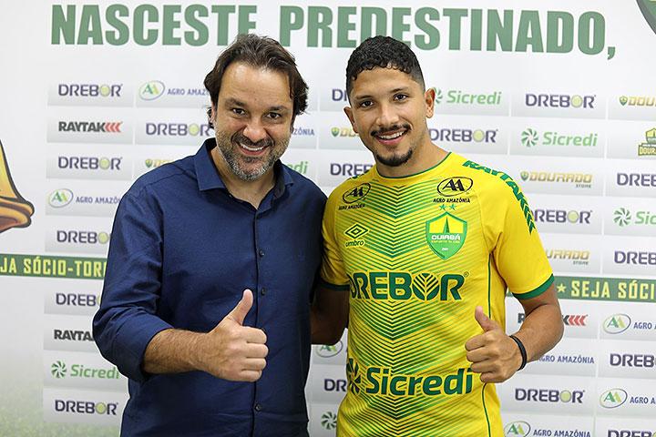 Volante Yuri é novo reforço do Cuiabá para disputa do Campeonato Brasileiro Série A 2021