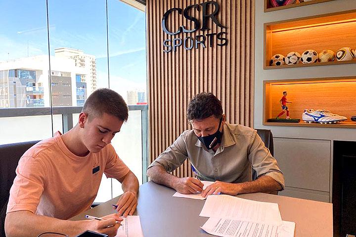 Lateral-esquerdo Guilherme Rodrigues é novo atleta com carreira gerenciada pela CSR Sports