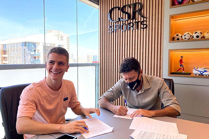 Lateral-esquerdo Guilherme Rodrigues é novo atleta com carreira gerenciada pela CSR Sports