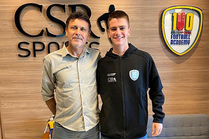 Lateral-esquerdo Guilherme Rodrigues é novo atleta com carreira gerenciada pela CSR Sports