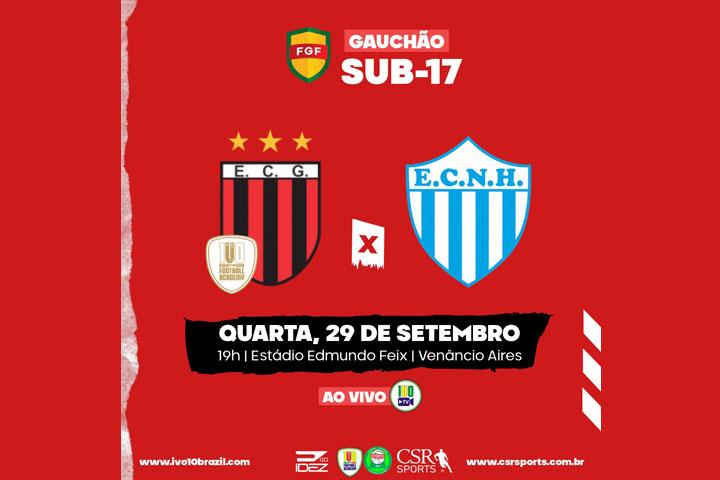 Com atletas emprestados da i10 Brazil / Juventus, EC Guarani estreia no Gauchão Sub-17 2021 contra Novo Hamburgo