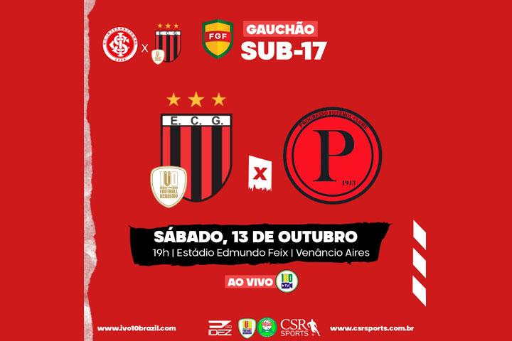 EC Guarani foca no jogo contra Progresso após revés para Internacional, na 3ª rodada
