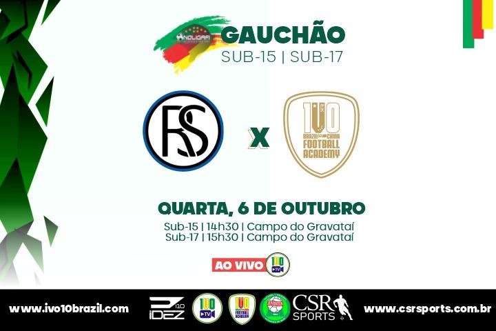 Sub-15 e Sub-17 da i10 Brazil / Juventus enfrentam Real Sul na 2ª rodada do Gauchão Noligafi 2021