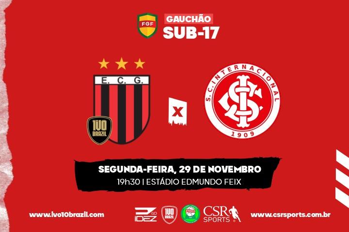 Com Breno Caldeira, EC Guarani pega Internacional nas quartas do Estadual Sub-17 2021