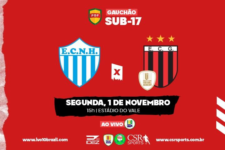 EC Guarani enfrenta Novo Hamburgo no jogo válido pela 7ª rodada do Estadual Sub-17