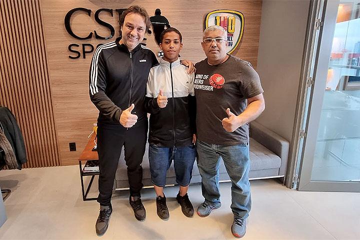 Lateral-direito Joãozinho está de volta a CSR Sports