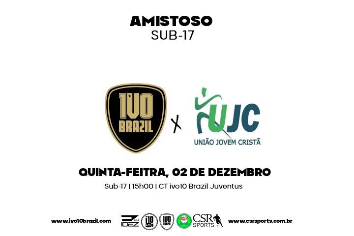 Sub-17 da Ivo10 Brazil / Juventus faz amistoso com UJC em Teutônia
