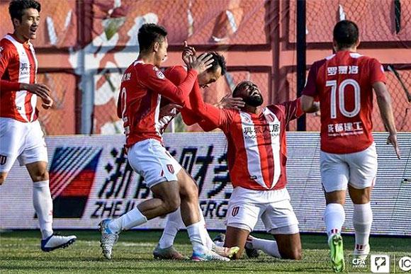 2 GOLS E ASSISTÊNCIA / Naldinho / China League 1