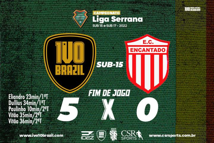 Com dois de Vitão e golaços de Eliandro e Dullius, Ivo10 Brazil goleia Encantado em Teutônia (RS)